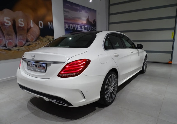 Mercedes-Benz Klasa C cena 112900 przebieg: 118000, rok produkcji 2016 z Opoczno małe 79